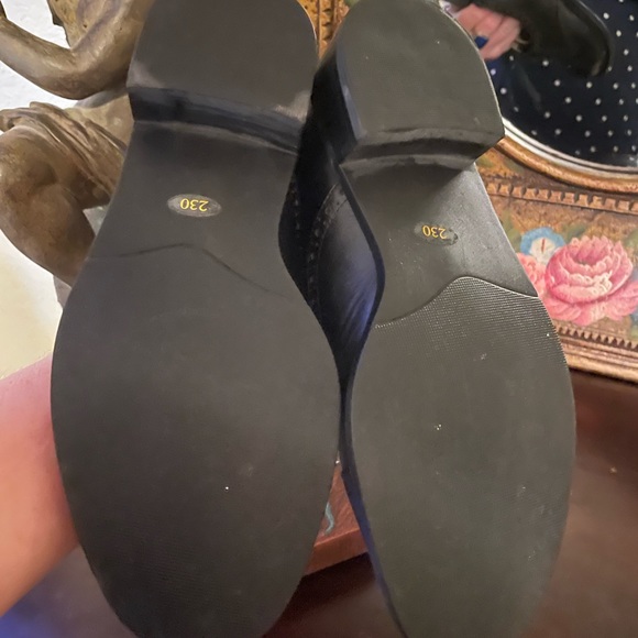 BLUE BROGUES OXFORDS…Sz 6 - Picture 5 of 6